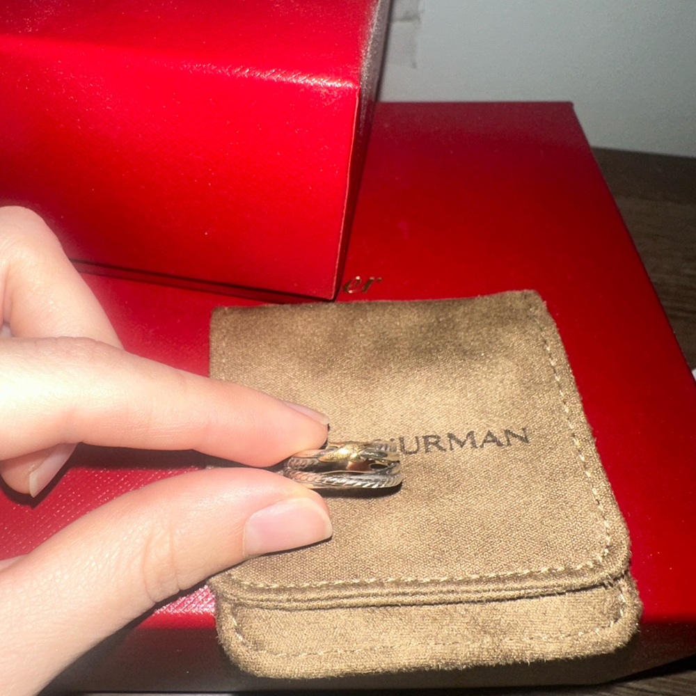 David Yurman Twisted Cable Ring